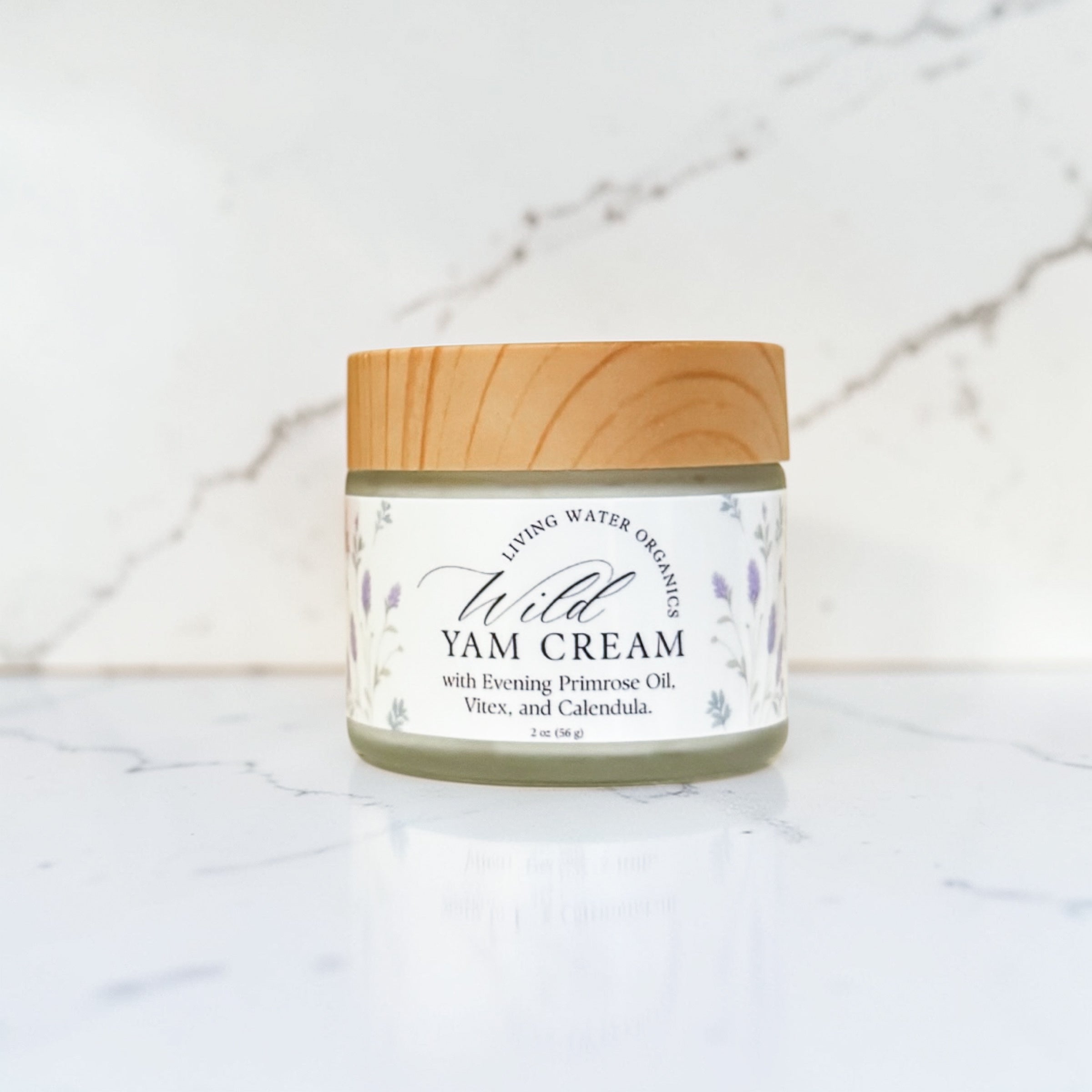 Wild Yam Cream with Evening Primrose & Vitex Extract | Hormone-Supporting Women’s Moisturizer