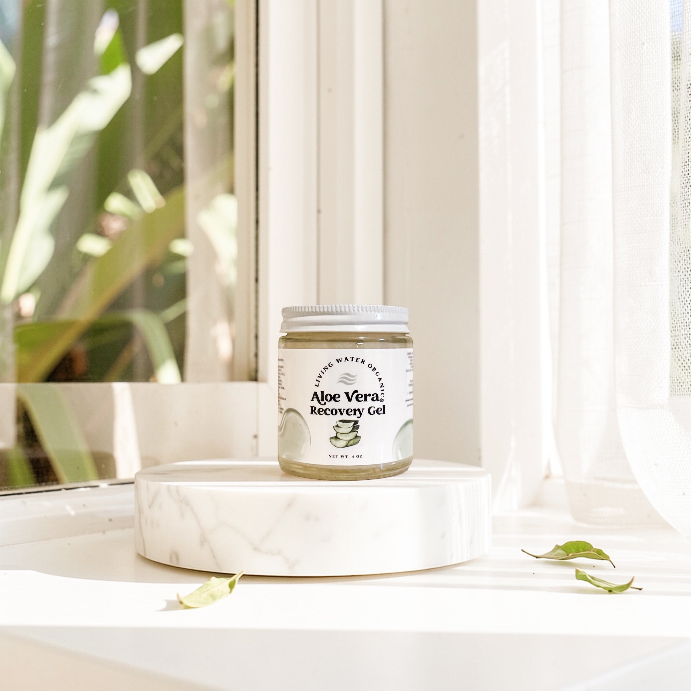 Aloe Vera Recovery Gel made with Organic Aloe Vera, Post Sun Skincare