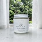 100% Grass Fed Tallow Curl Cream for Curly Hair (Promotes Repairing Damaged or Dry Hair)