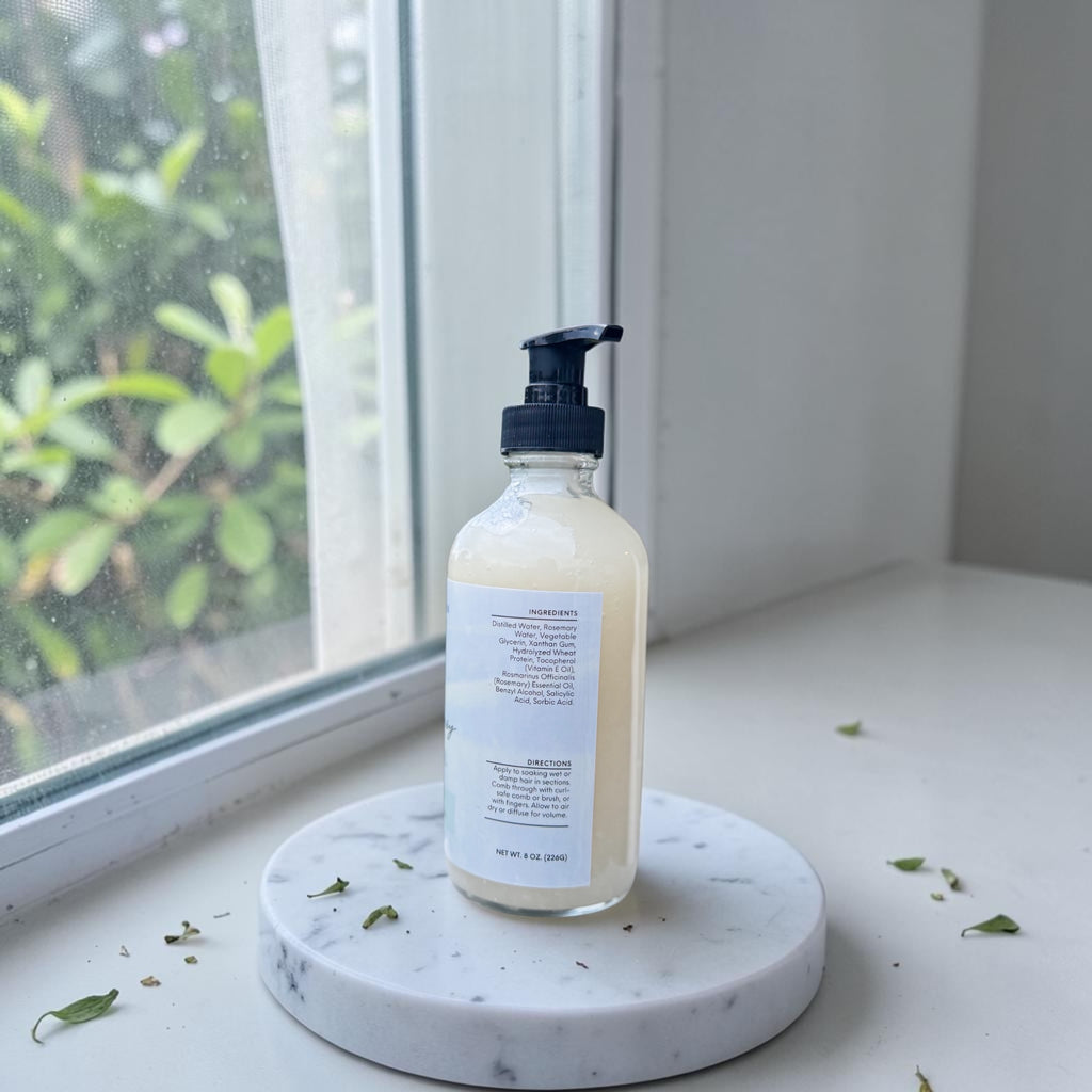 Rosemary Curl Gel (Medium to Strong Hold)