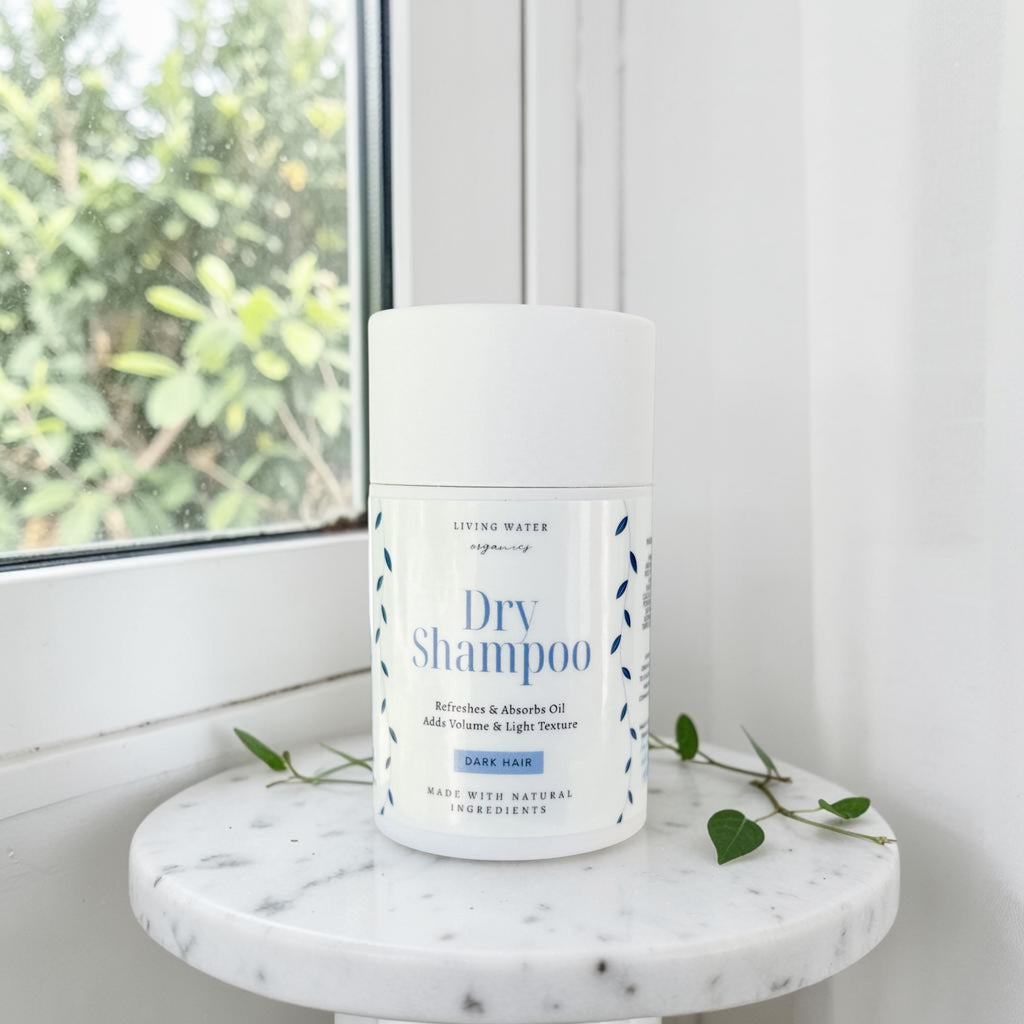 Natural Dry Shampoo for Light or Dark Hair