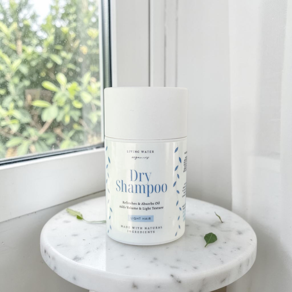 Natural Dry Shampoo for Light or Dark Hair