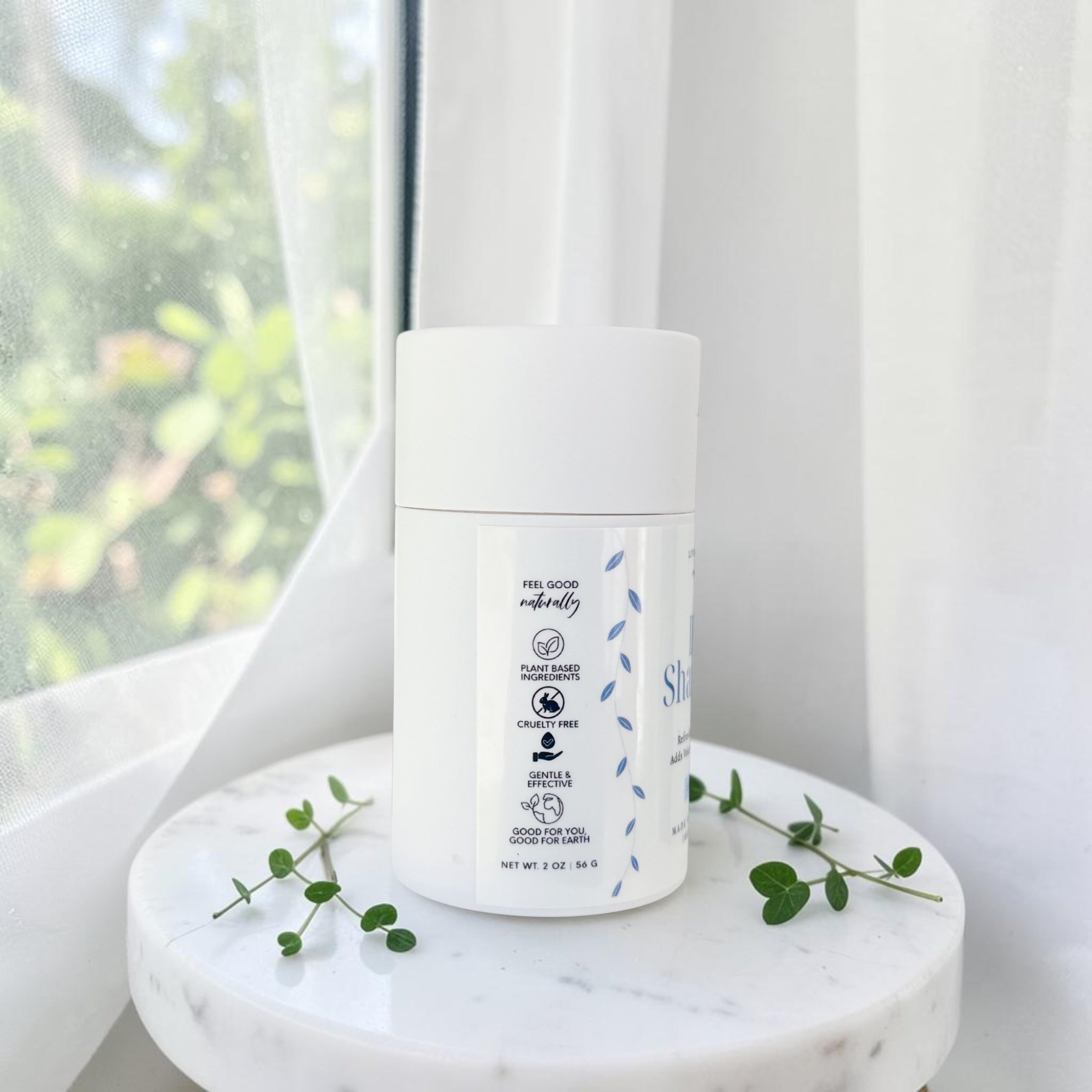 Natural Dry Shampoo for Light or Dark Hair
