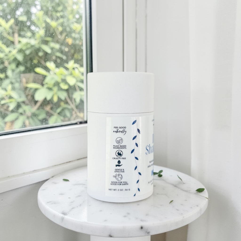 Natural Dry Shampoo for Light or Dark Hair