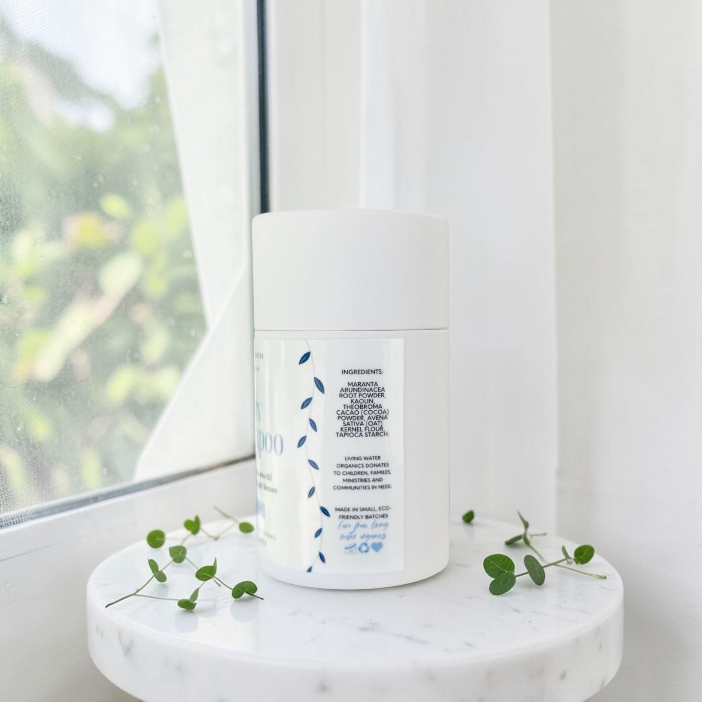 Natural Dry Shampoo for Light or Dark Hair